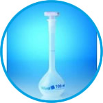 Volumetric flasks, PP, Class B, NS-stoppers PP