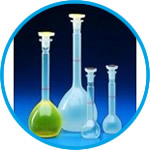 Flasks, volumetric, PP