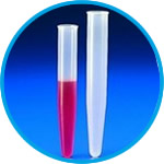 Graduated centrifuge tubes, conical, PP
