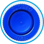 Caps for bottles Nunclon™Δ, HDPE