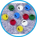 Colour Coders for Cryotubes Nalgene™, PS