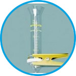 Glass units for vacuum filtration, PTFE-coated