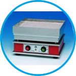 Sand bath ST with performance control, thermostatic controller and permanent connection