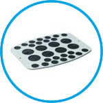 Platform for multi-function overhead shakers PTR-60