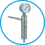 PLR compressed air laboratory stirrers up to 30 l for use in potentially explosive atmospheres, with tachometer