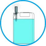 Sensors behrotest® for canisters with screw-on closures