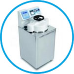 Digital vertical autoclaves, AES series