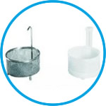Inset baskets for SONOREX insert beakers