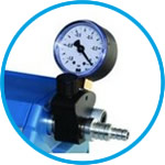 Regulator valves for membrane pumps