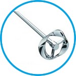 Moebius stirrer, stainless steel 1.4571