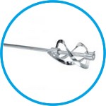 Spiral stirrer, stainless steel 1.4571