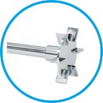 Blade stirrer, stainless steel 1.4571