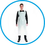 Working and Chemical Protective Apron LDPE