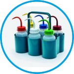 Bottle carrier for 6 bottles, ABS
