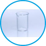 Beakers, Quartz glass, low form
