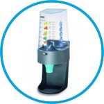 Dispenser uvex one2click and Wall-mounted dispenser