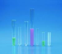 Disposable test tubes and centrifuge tubes, with rim