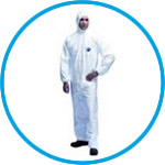 Disposable Chemical Protection Coverall Tyvek® 500 Xpert, Type 5/6