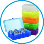 Microtube storage boxes, PP, 50-/100-Well, set