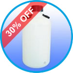 LLG-Aspirator Bottles, narrow neck, HDPE