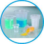 Universal Beaker, PP, with spout