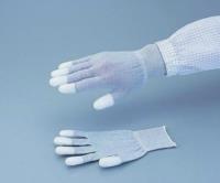 Conductive Gloves ASPURE, Anti-static, grey, Nylon, coated palm