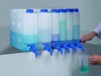 Space-saving StopCock LaboPlast®, PP