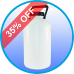 LLG-Bottles, wide mouth, HDPE