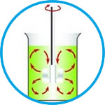 Paddle stirring rotors, stainless steel