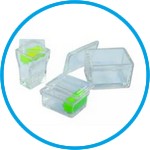 LLG-Staining jars Schifferdecker, soda-lime-glass