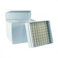 LLG-Cryogenic storage boxes, plastic coated, white
