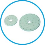 LLG-Plate for desiccator, porcelain