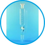 Dropping funnels, cylindrical, with or without pressure equalizing tube, Borosilicate glass 3.3