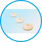 Lids for alsint crucibles