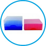 Cryogenic boxes, slip lid with adaptable height, PP, 133 x 133, set