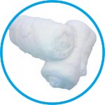 Cotton wool roll