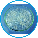 Raschig rings, glass