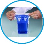 Sample bags SteriBag StandUp, PE, sterile, with write-on panel