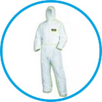 Disposable, chemical protection coverall, uvex 5/6 comfort