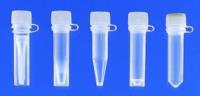 Micro tubes, PP, with attached screw cap, PE, with sealing cone