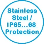 Stainless Steel / IP65...68 Protection