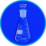 Iodine determination flasks, with and without collar, DURAN®