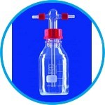 Gas washing bottles acc. to Drechsel, complete, DURAN® tubing