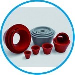 Rubber Spacers (GuKo), natural rubber