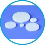 Glass filter discs, borosilicate glass 3.3