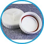 Sealing cap assemblies with silicone seal Nalgene™, PP