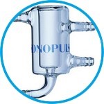Flow-through cell for SONOPULS Ultrasonic homogenisers, stainless steel