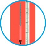 Density hydrometers without thermometer