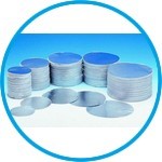 Round aluminium discs