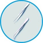 LLG-Dissecting forceps, stainless steel 420